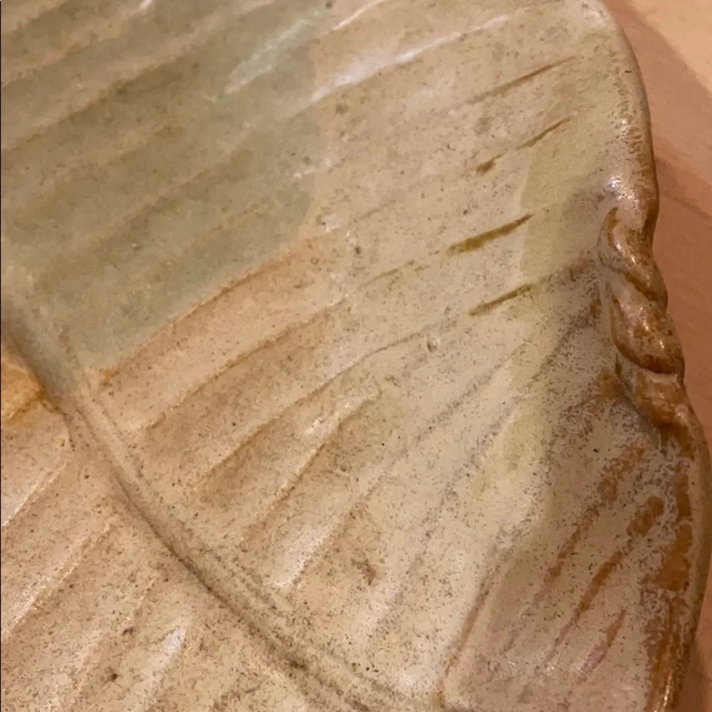 Ceramic Leaf Platter